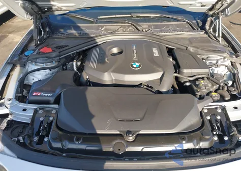 2017 BMW 330I из США, поврежденный, VIN WBA8B9G32HNU56014